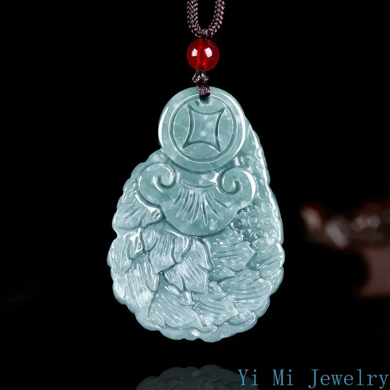 Natural A-goods Jadeite Blue W - Men Accessories Jewellery 评论和价格