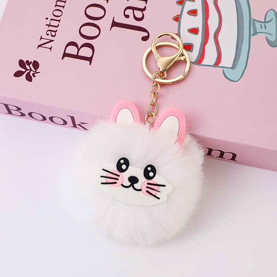 Cute Cat Stuff Keychain for Wo - Men Accessories Bag 评论和价格