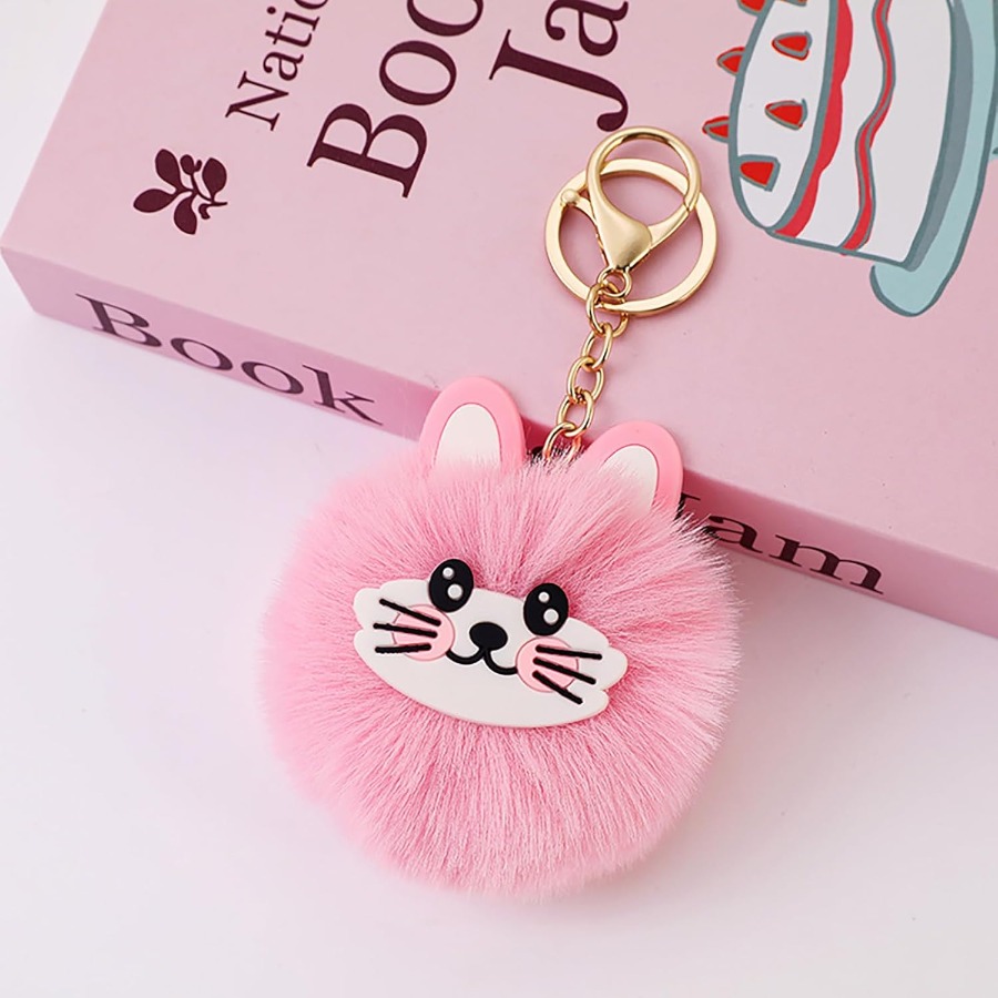 Cute Cat Stuff Keychain for Wo - Men Accessories Bag 评论和价格