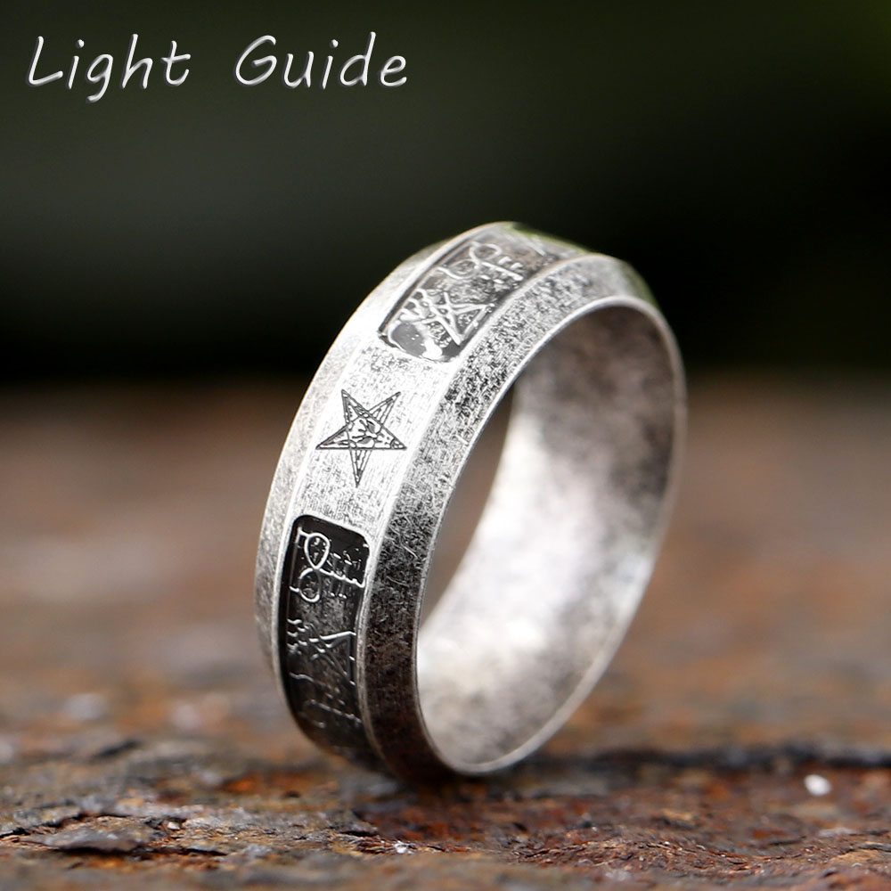 2024 New Vintage Ring Lucifer  - Signet Ring Men 评论和价格