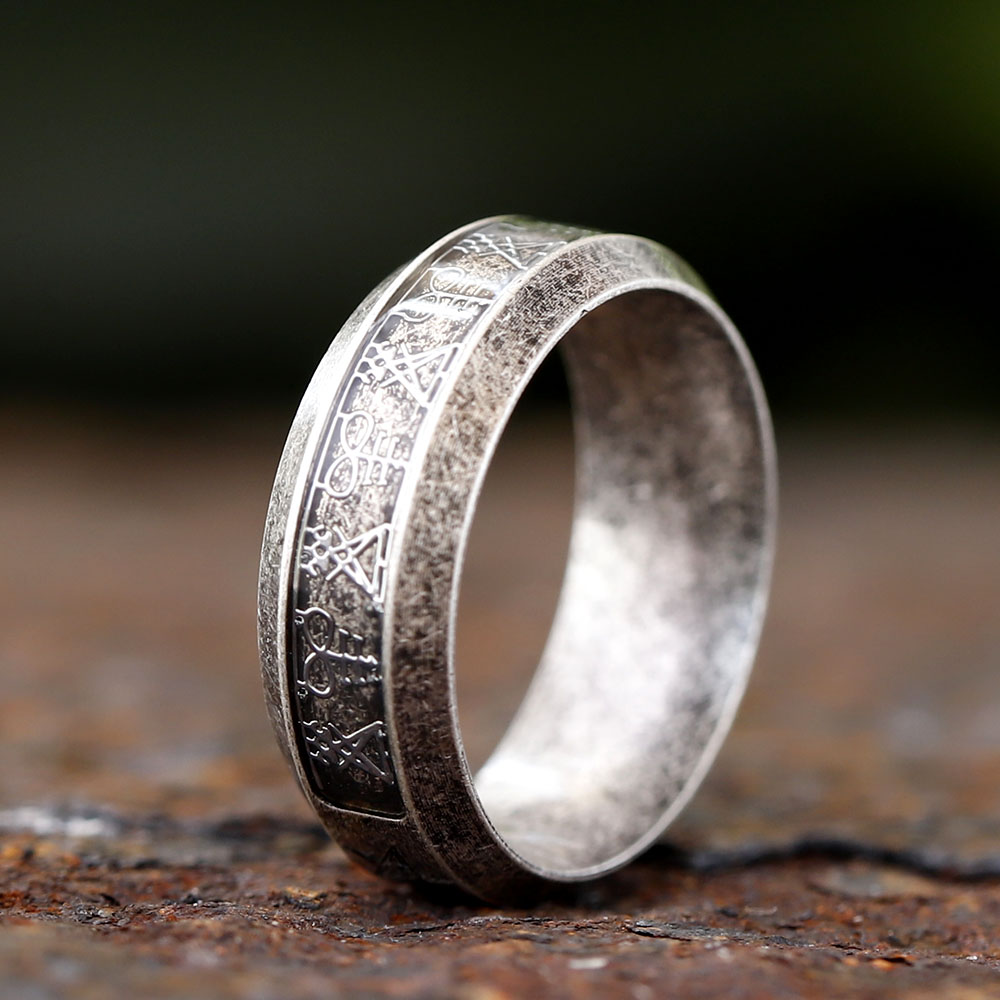 2024 New Vintage Ring Lucifer  - Signet Ring Men 评论和价格