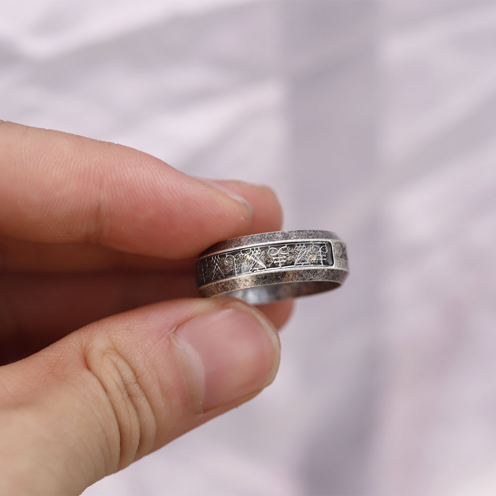 2024 New Vintage Ring Lucifer  - Signet Ring Men 评论和价格